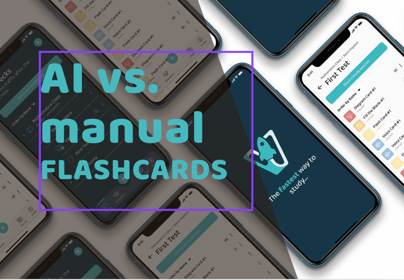 AI vs. manual flashcard creation: Why you need both for 100% accuracy